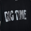 tee shirt noir inscription big time