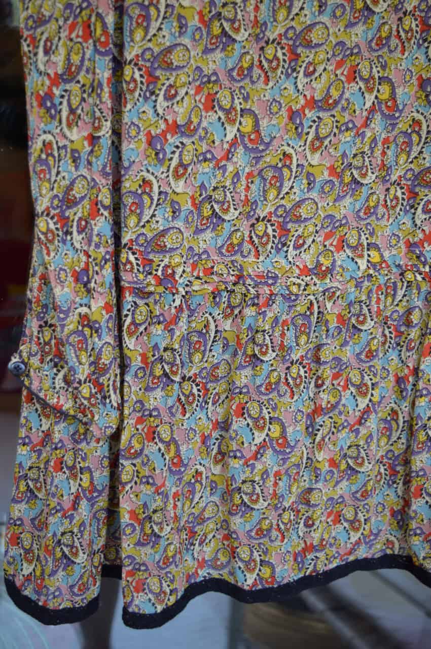 garniture de robe ourlet